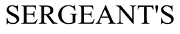 SERGEANT'S trademark