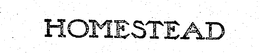 HOMESTEAD trademark