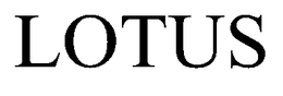 LOTUS trademark