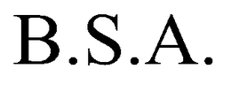 B.S.A. trademark