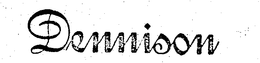 DENNISON trademark