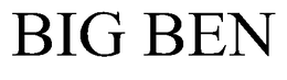 BIG BEN trademark