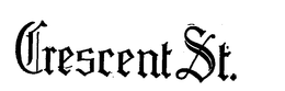 CRESCENT ST. trademark