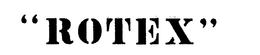 "ROTEX" trademark