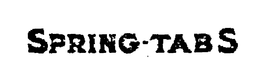 SPRING-TABS trademark