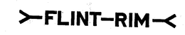 FLINT RIM trademark