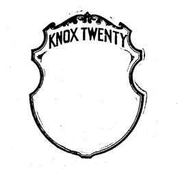 KNOX TWENTY trademark
