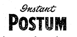 INSTANT POSTUM trademark