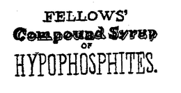 FELLOWS COMPOUND SYRUP OF HYPOPHOSPHITES trademark