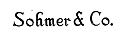 SOHMER & CO. trademark