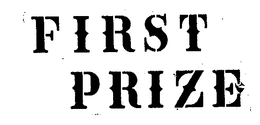 FIRST PRIZE trademark