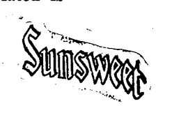 SUNSWEET trademark