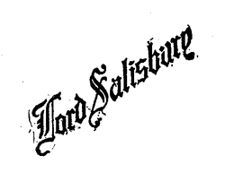 LORD SALISBURY trademark