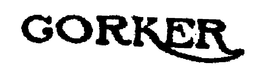 GORKER trademark
