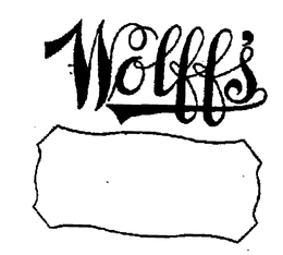 WOLFF'S trademark
