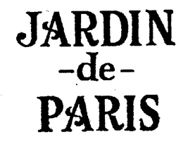 JARDIN -DE- PARIS trademark
