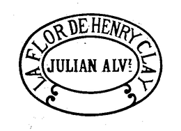 LA FLOR DE HENRY CLAY JULIAN ALVZ. trademark
