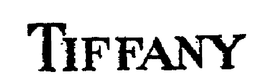 TIFFANY trademark