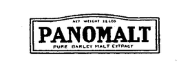 PANOMALT PURE BARLEY MALT EXTRACT trademark