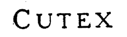 CUTEX trademark