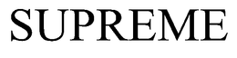 SUPREME trademark