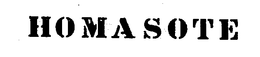 HOMASOTE trademark
