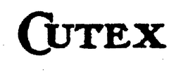 CUTEX trademark