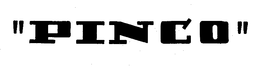 "PINCO" trademark