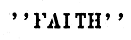 FAITH trademark