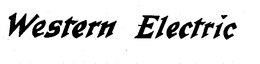 WESTERN ELECTRIC trademark