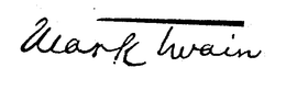 MARK TWAIN trademark