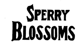 SPERRY BLOSSOMS trademark