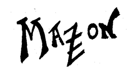 MAZON trademark