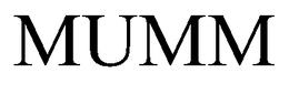 MUMM trademark