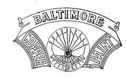 BALTIMORE COPPER PAINT USED BY ALL NATIONS trademark