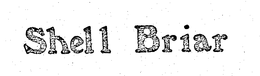 SHELL BRIAR trademark