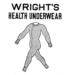 WRIGHT'S HEALTH UNDERWEAR trademark