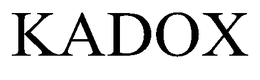 KADOX trademark