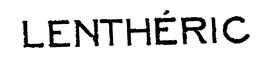 LENTHERIC trademark