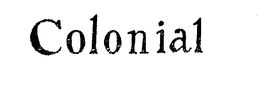 COLONIAL trademark