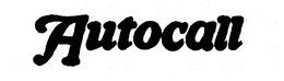 AUTOCALL trademark
