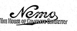 NEMO THE HOUSE OF COMPLETE CORSETRY trademark
