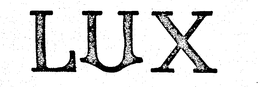 LUX trademark