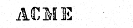 ACME trademark