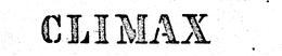 CLIMAX trademark