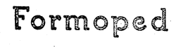 FORMOPED trademark