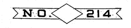 NO. 214 trademark