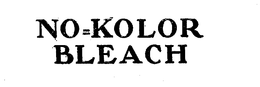 NO-KOLOR BLEACH trademark