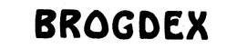 BROGDEX trademark
