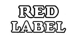 RED LABEL trademark